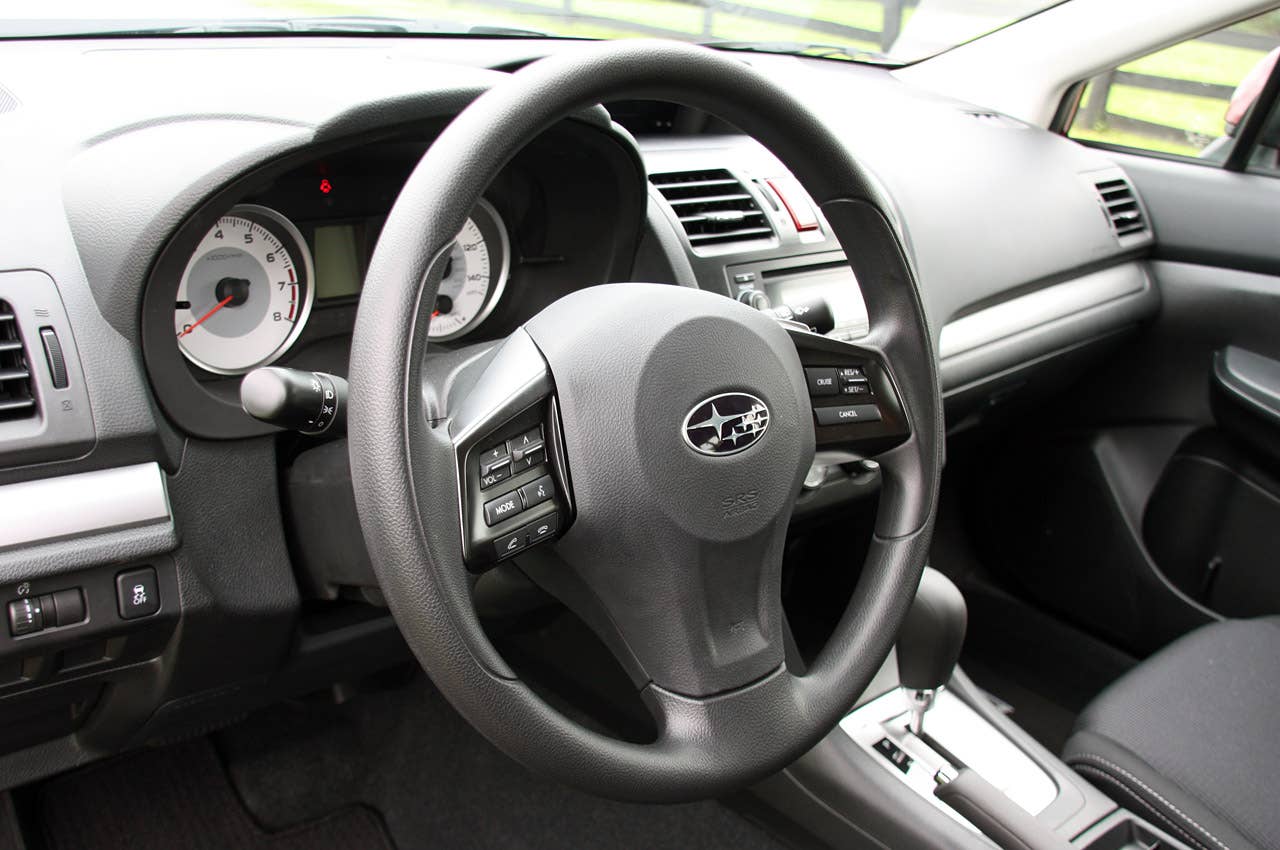 2012 Subaru Impreza steering wheel