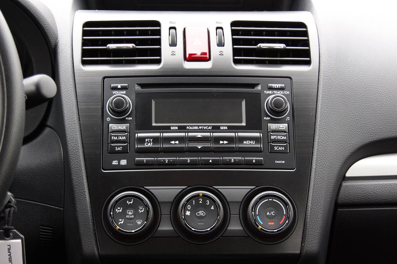 2012 Subaru Impreza instrument panel