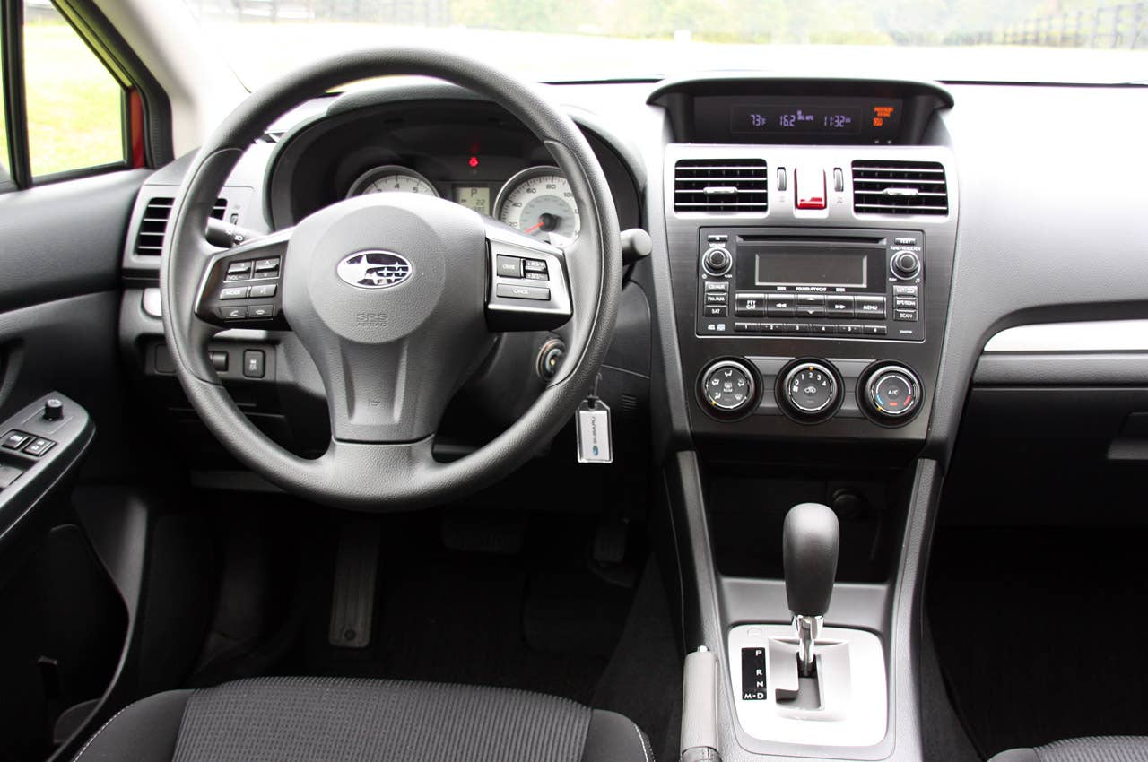 2012 Subaru Impreza interior