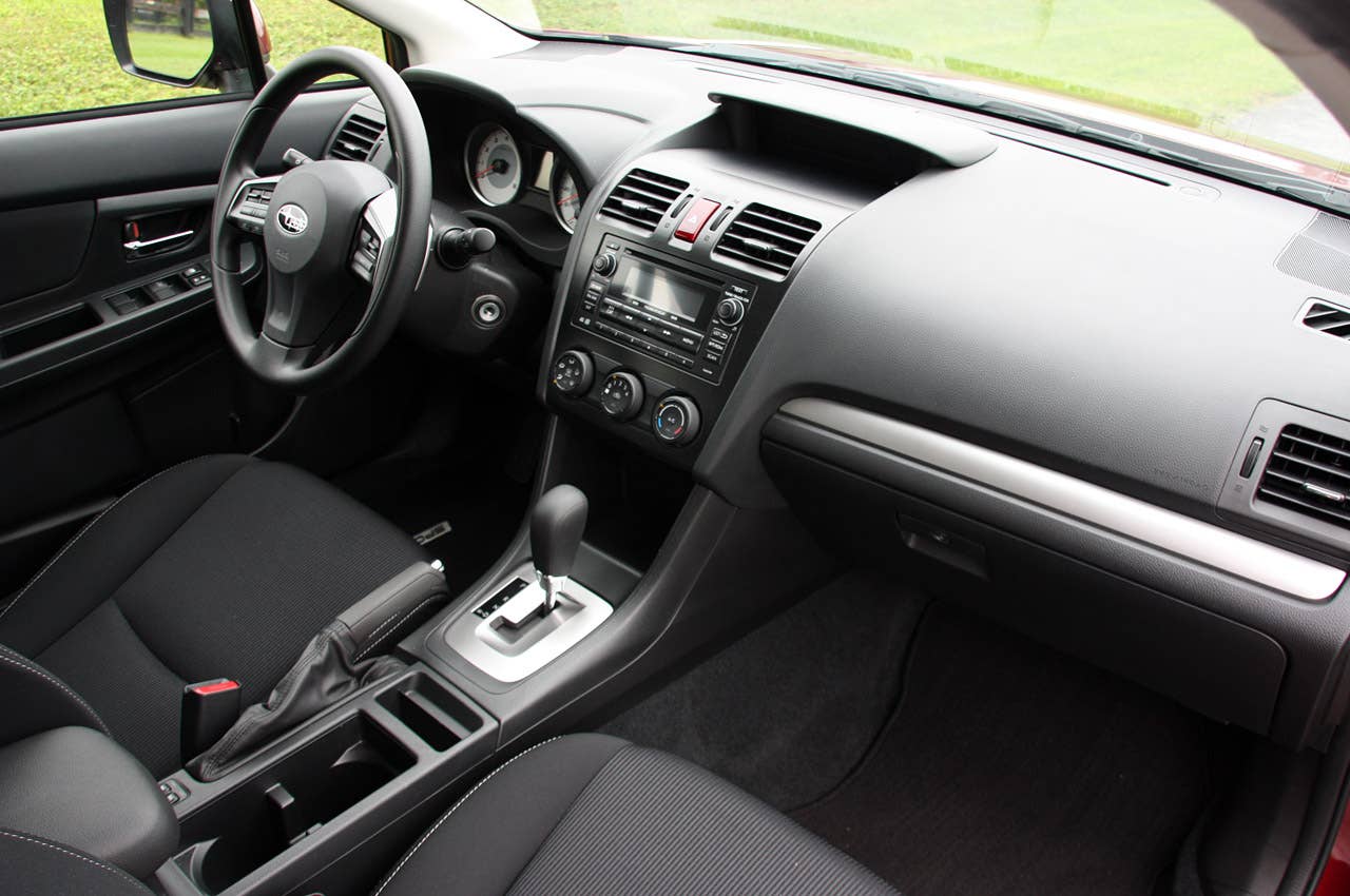 2012 Subaru Impreza interior