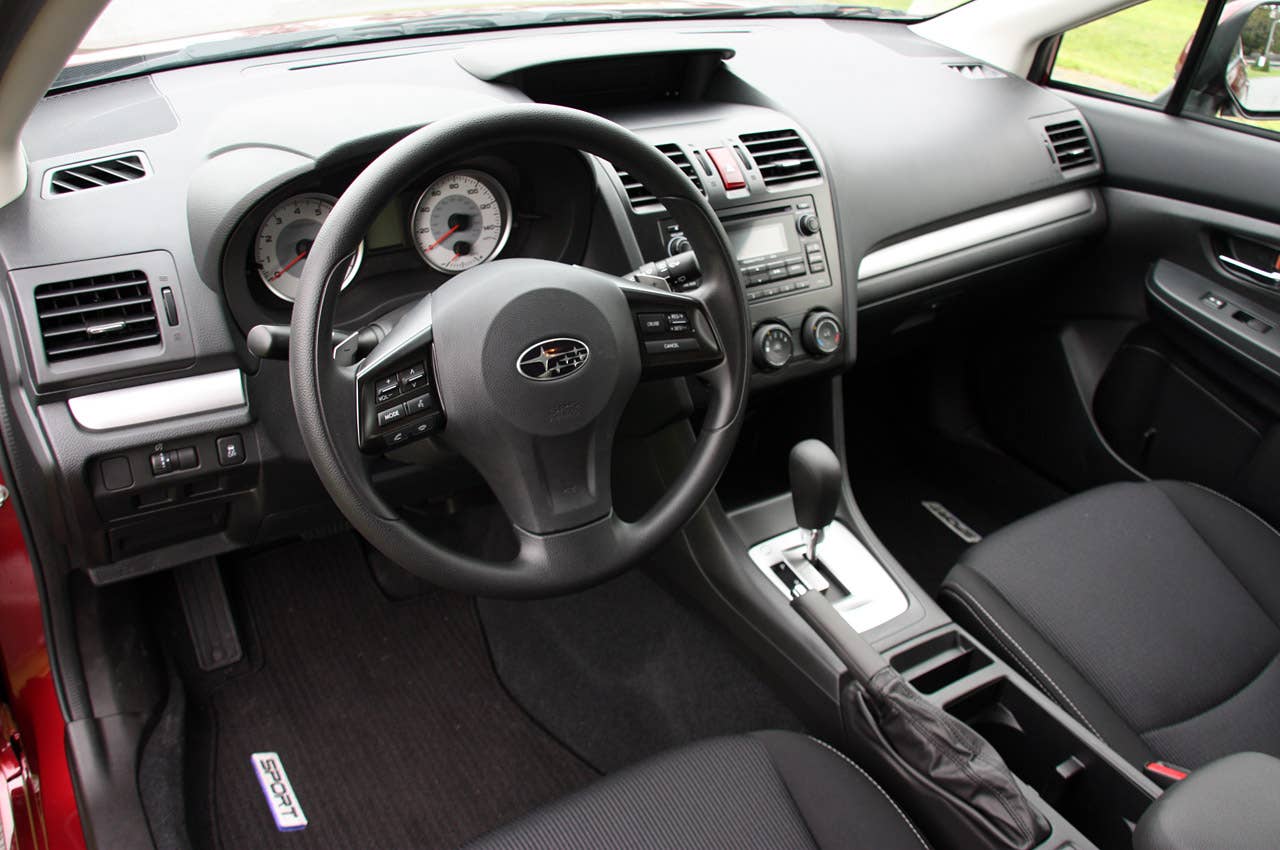 2012 Subaru Impreza interior