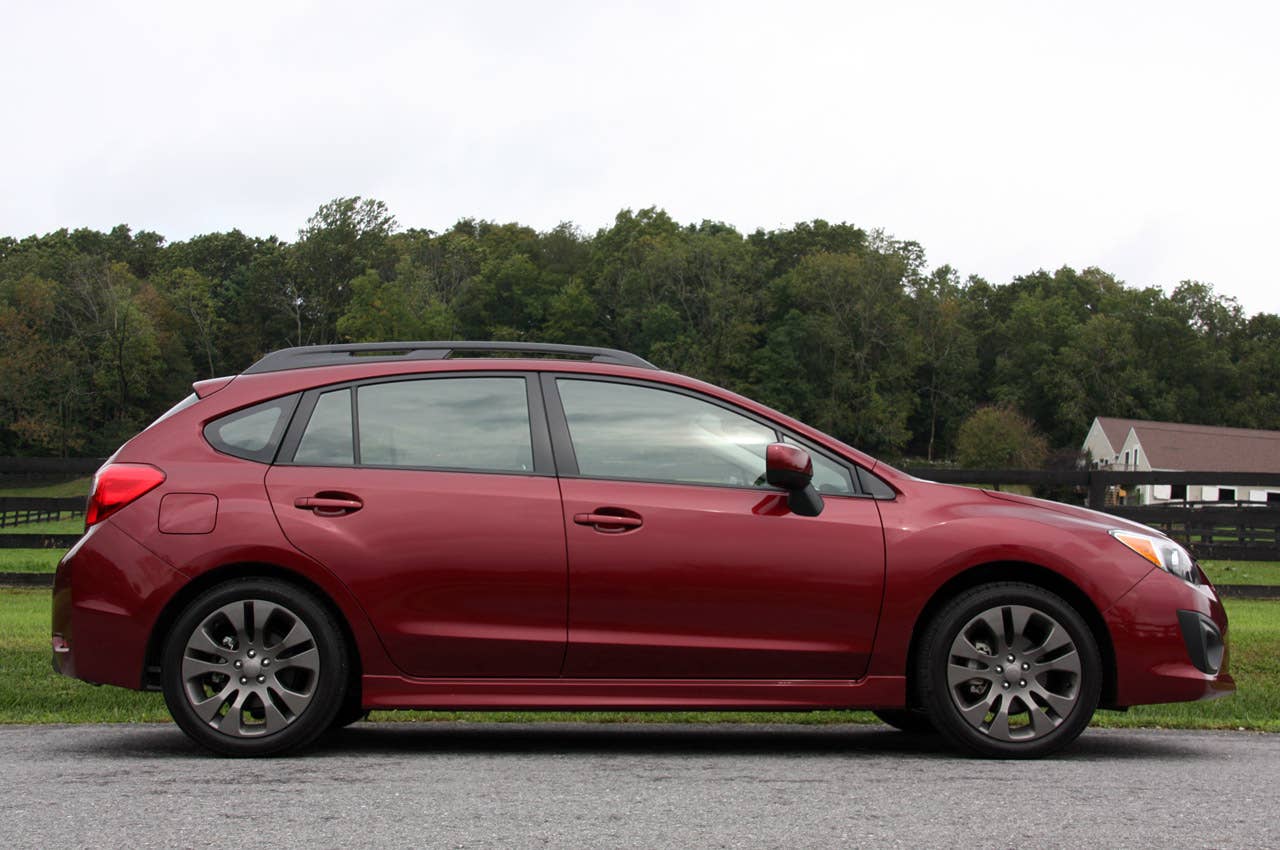 2012 Subaru Impreza side view
