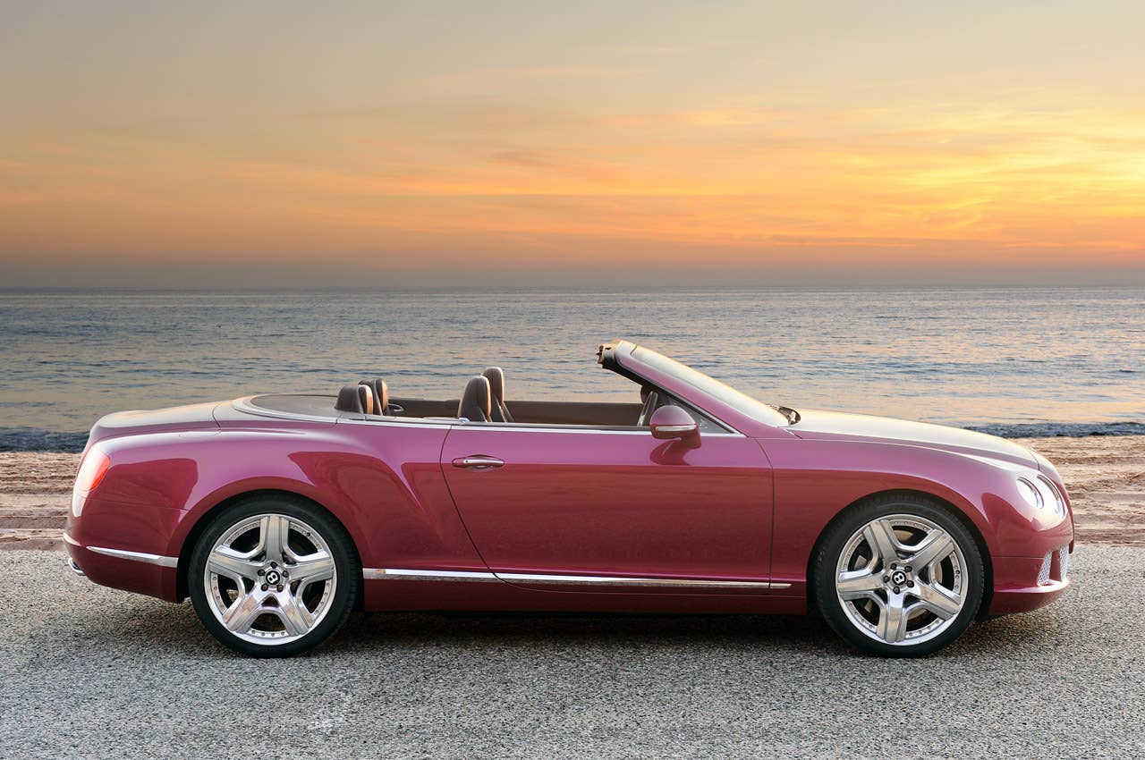 2012 Bentley Continental GTC side view