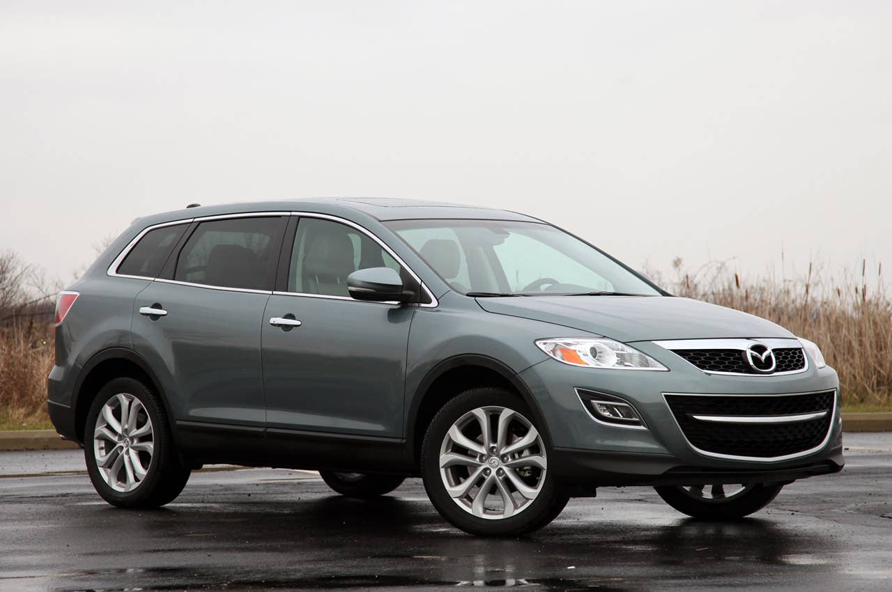 2012 Mazda CX-9 front 3/4 view