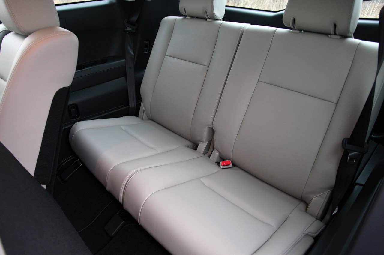 2012 Mazda CX-9 rear seats