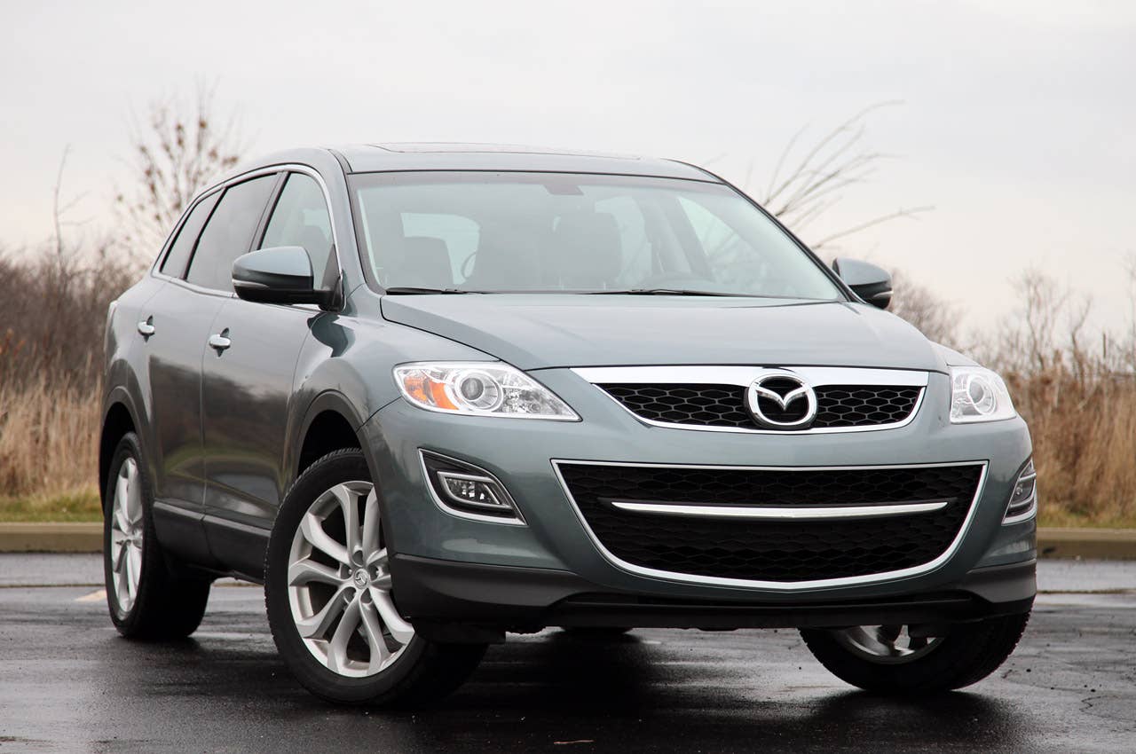 2012 Mazda CX-9 front 3/4 view