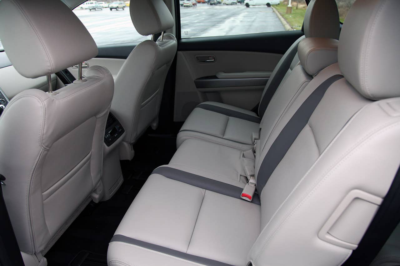 2012 Mazda CX-9 rear seats