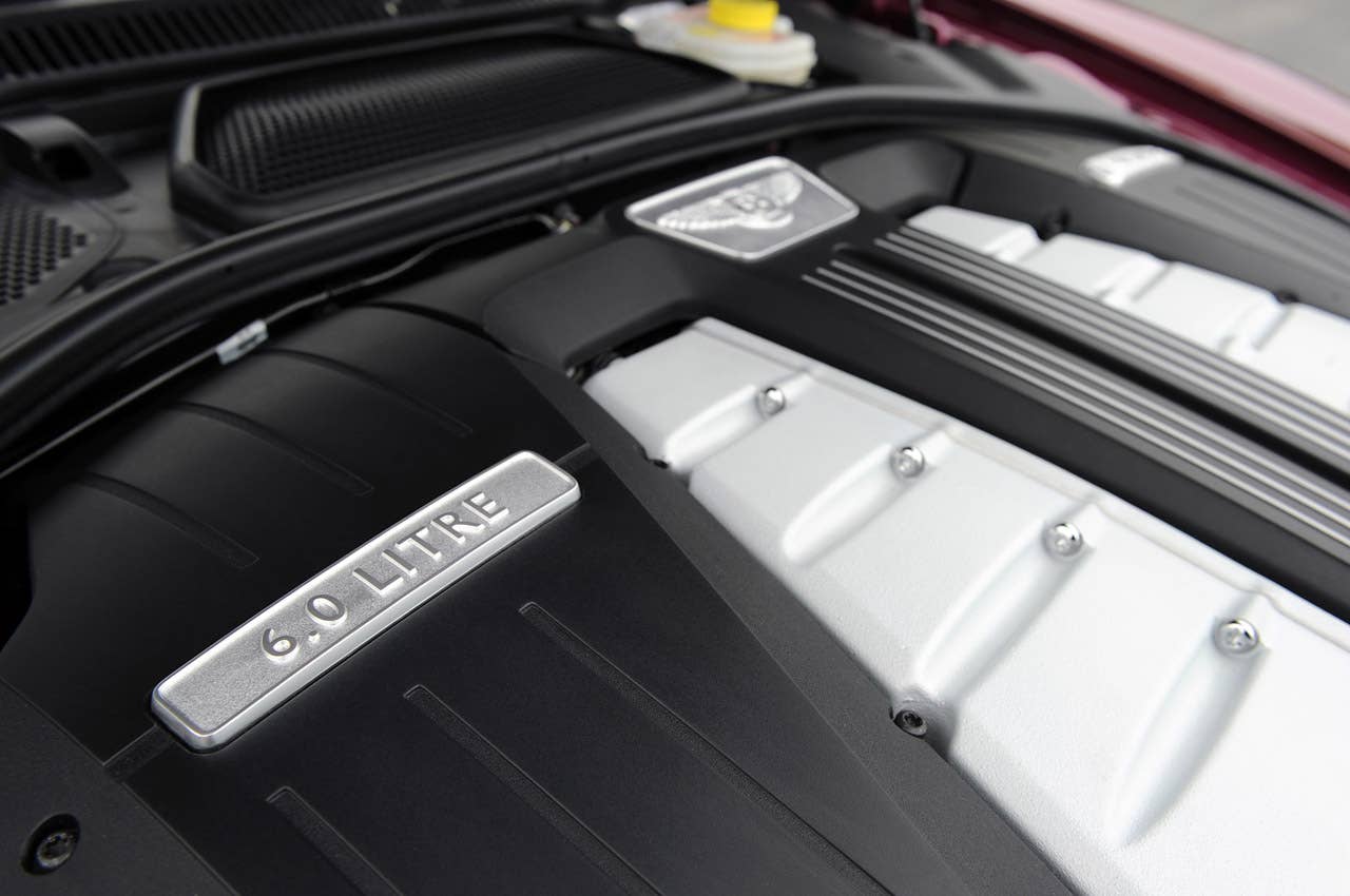2012 Bentley Continental GTC engine