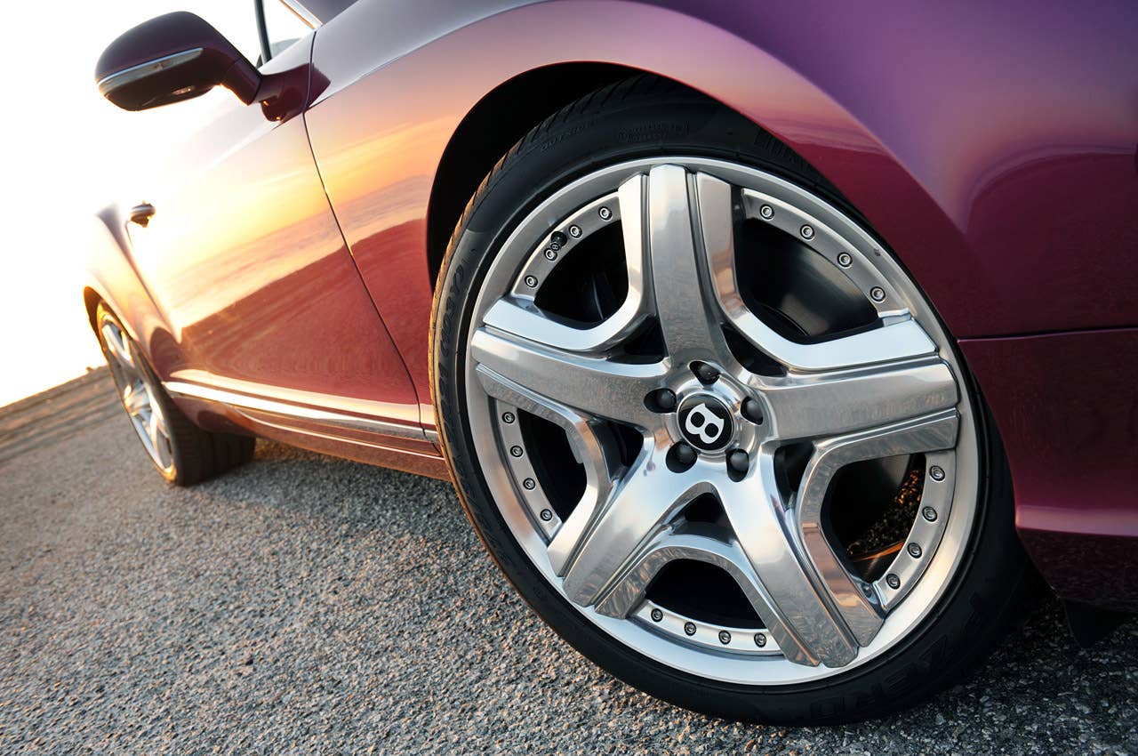 2012 Bentley Continental GTC wheel
