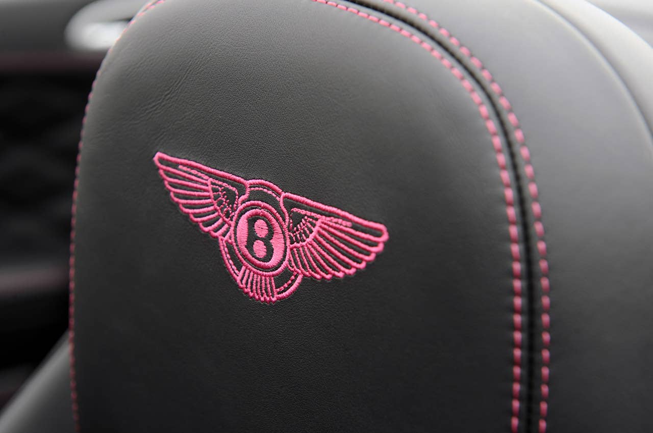 2012 Bentley Continental GTC headrest