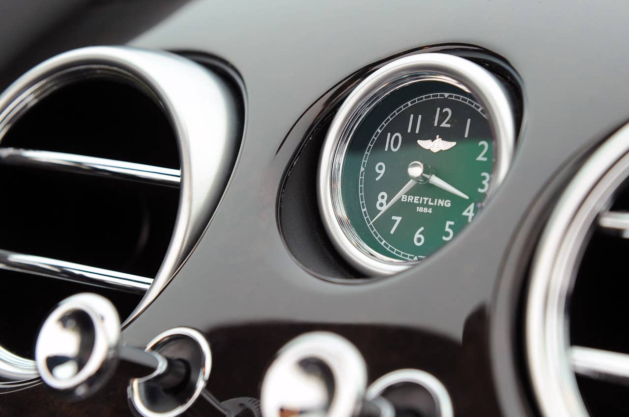 2012 Bentley Continental GTC dash clock