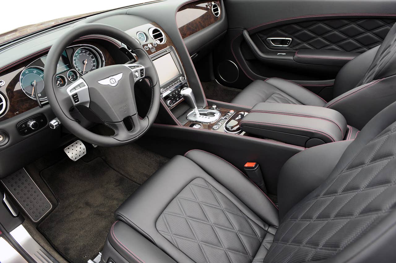 2012 Bentley Continental GTC interior