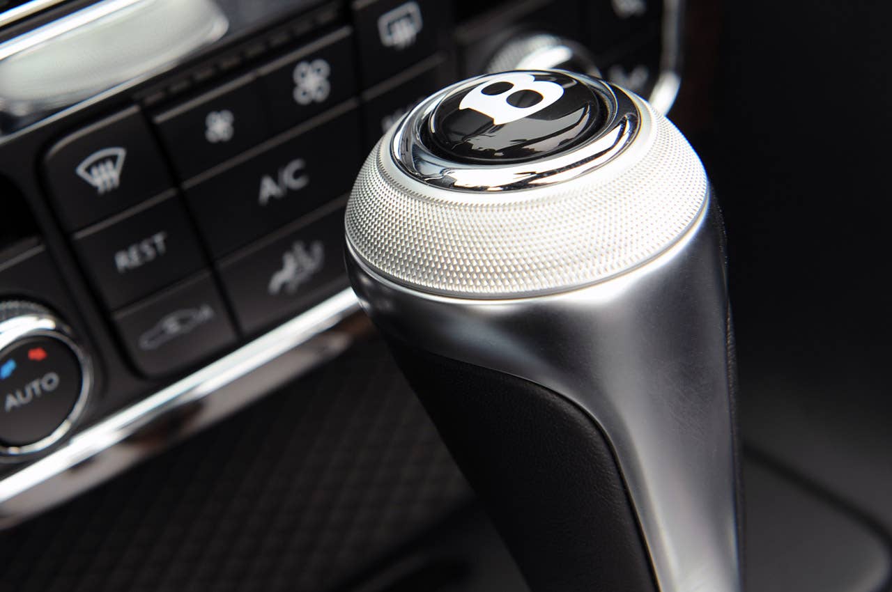 2012 Bentley Continental GTC shifter