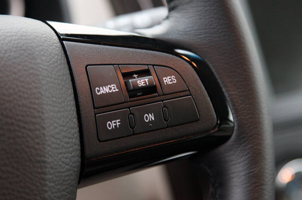2012 Mazda CX-9 steering wheel controls