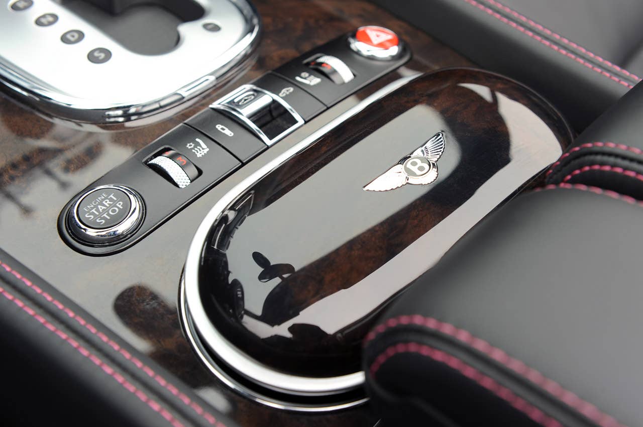 2012 Bentley Continental GTC center console