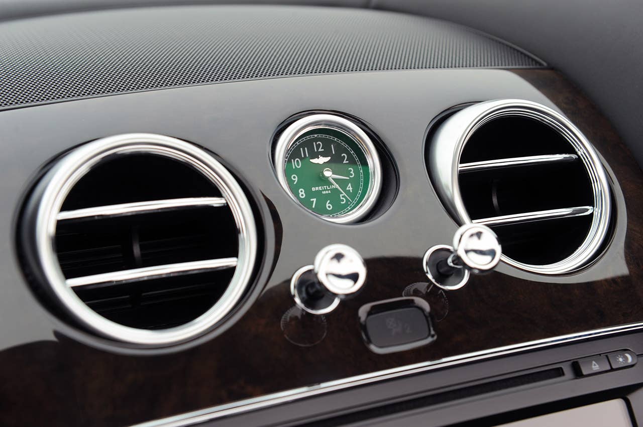 2012 Bentley Continental GTC dash clock
