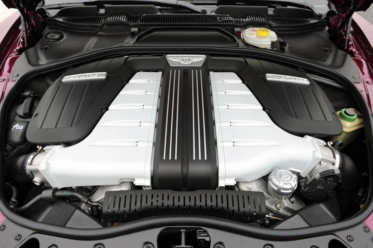 2012 Bentley Continental GTC engine