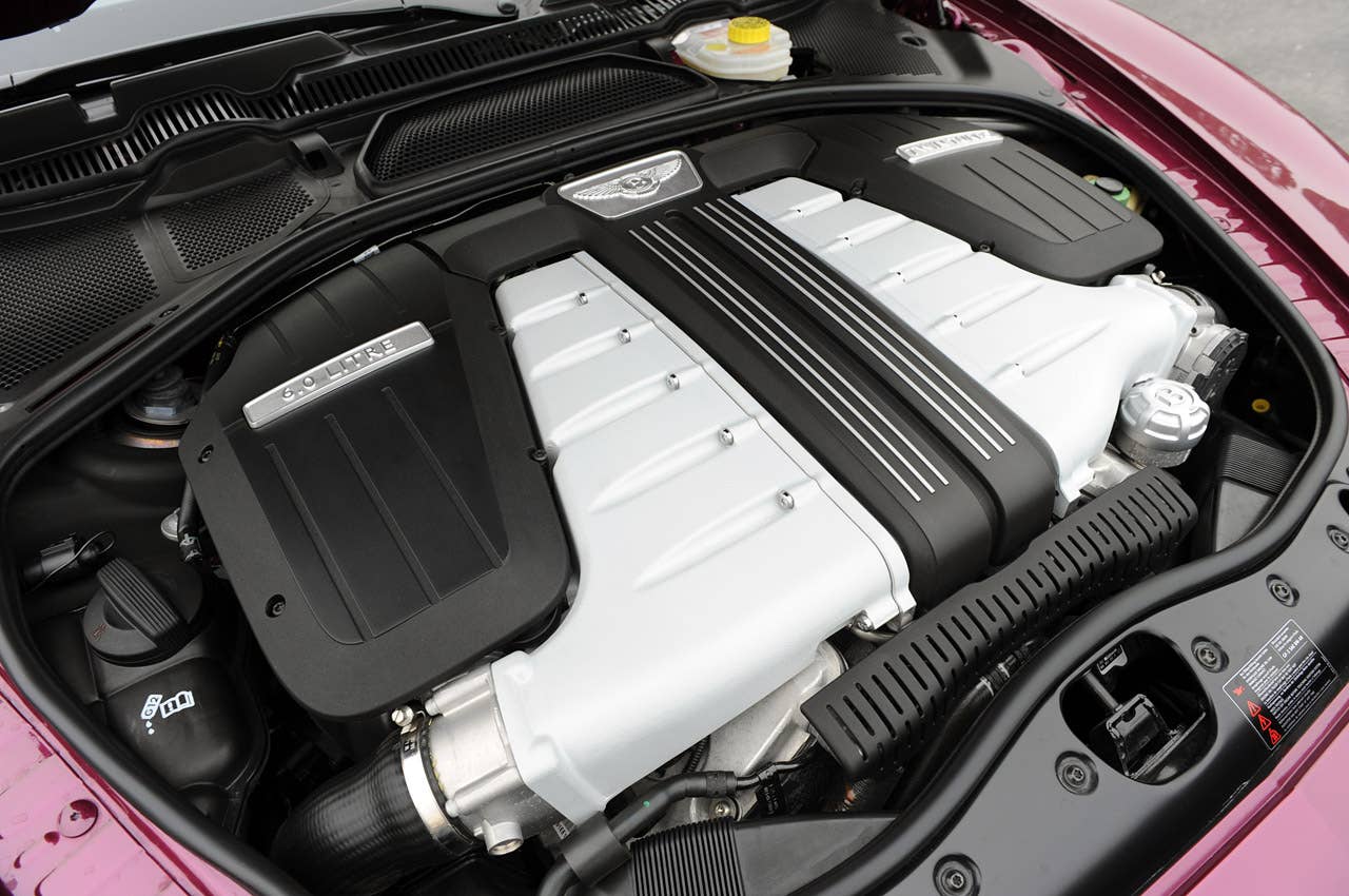 2012 Bentley Continental GTC engine