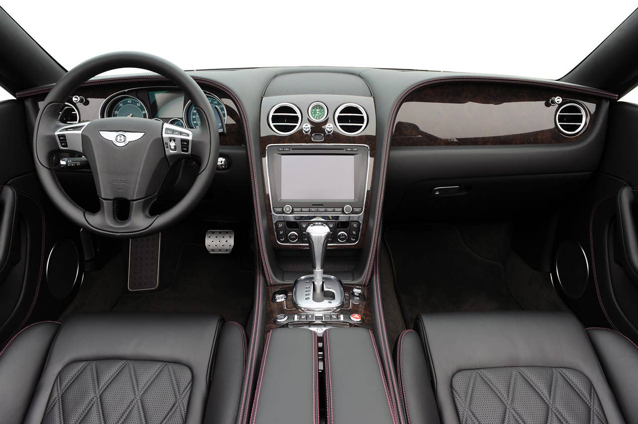 2012 Bentley Continental GTC interior