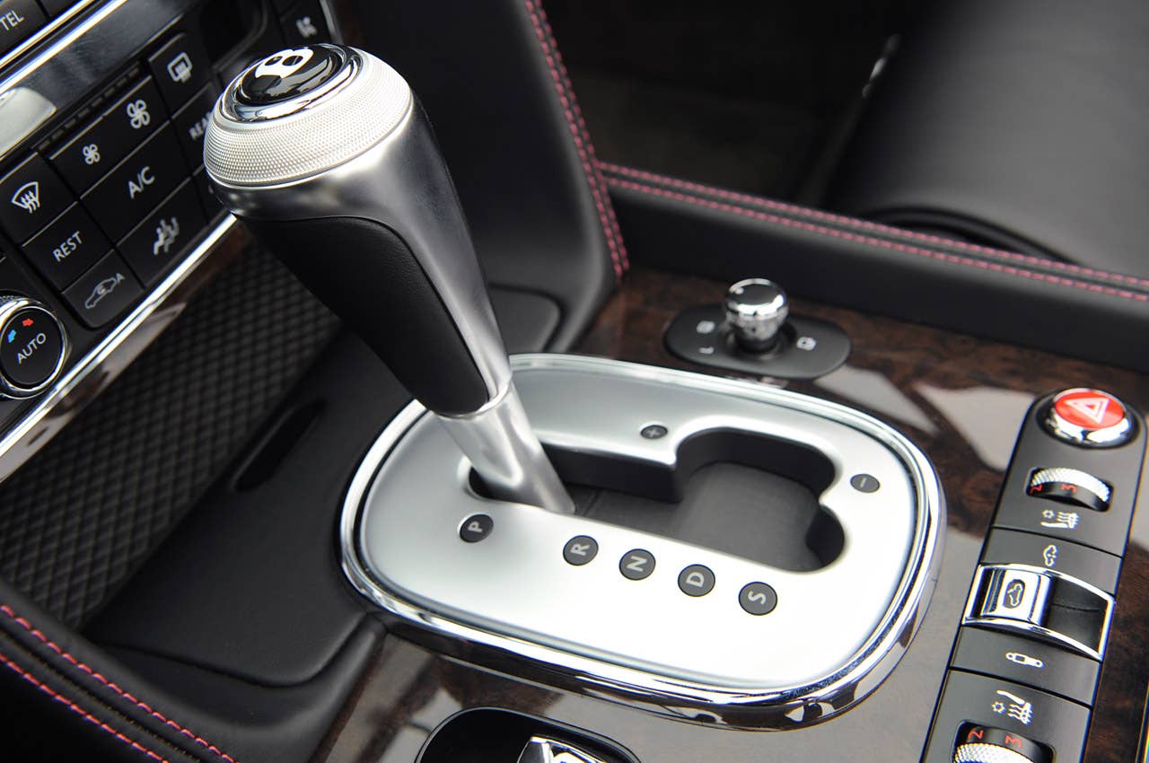 2012 Bentley Continental GTC shifter