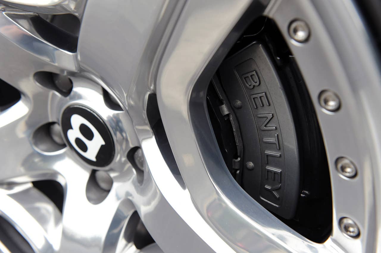 2012 Bentley Continental GTC wheel detail
