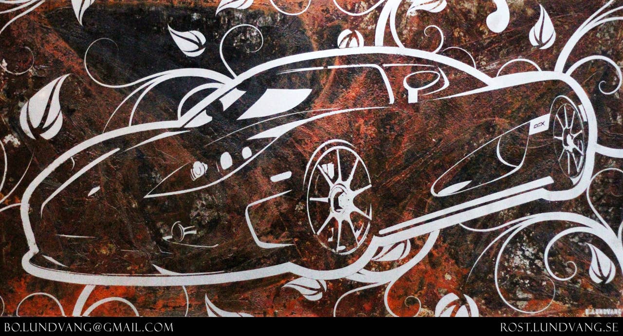 Rust Art by Bo Lundvang Koenigsegg CCX