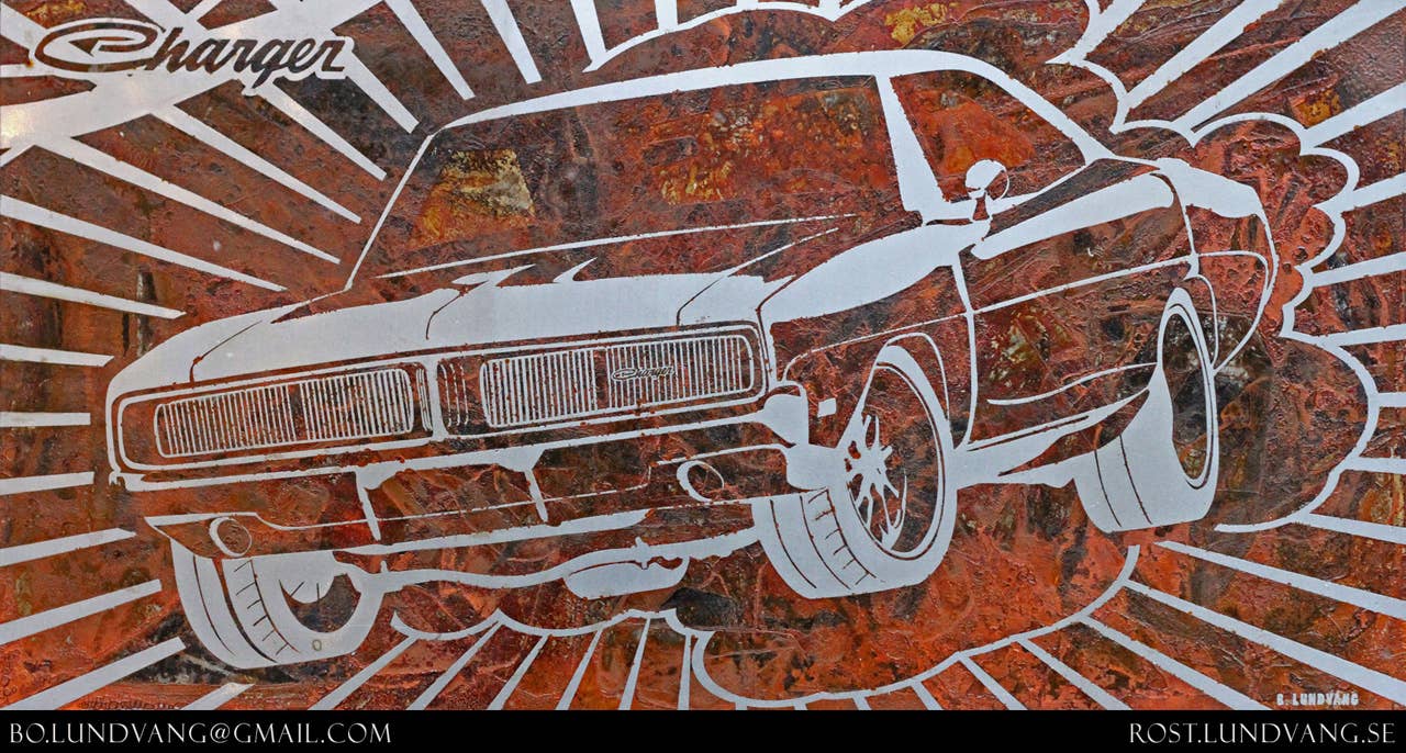Rust Art by Bo Lundvang '69 Dodge Charger