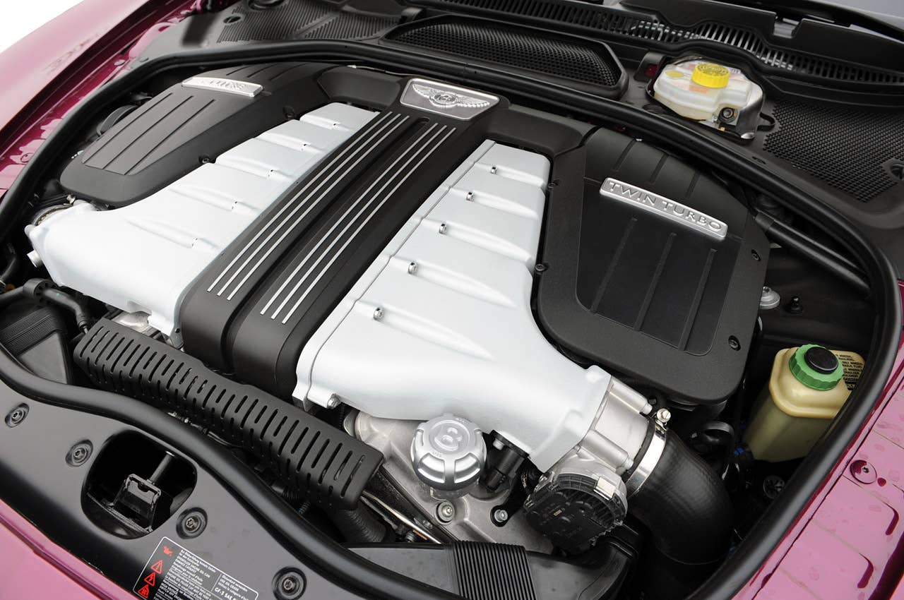 2012 Bentley Continental GTC engine