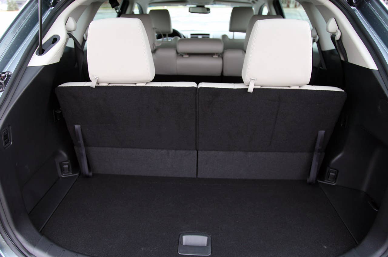 2012 Mazda CX-9 rear cargo area