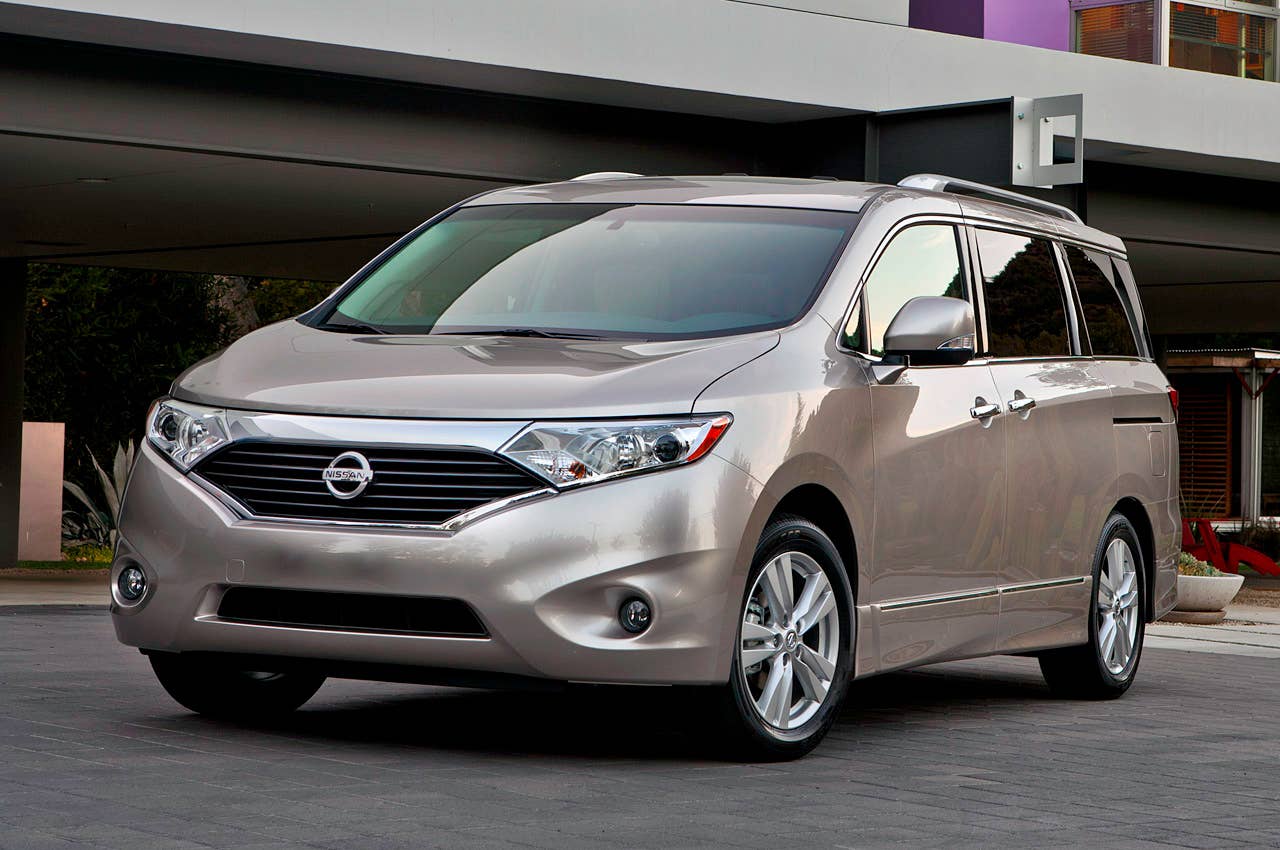 2011 Nissan Quest front 3/4 view