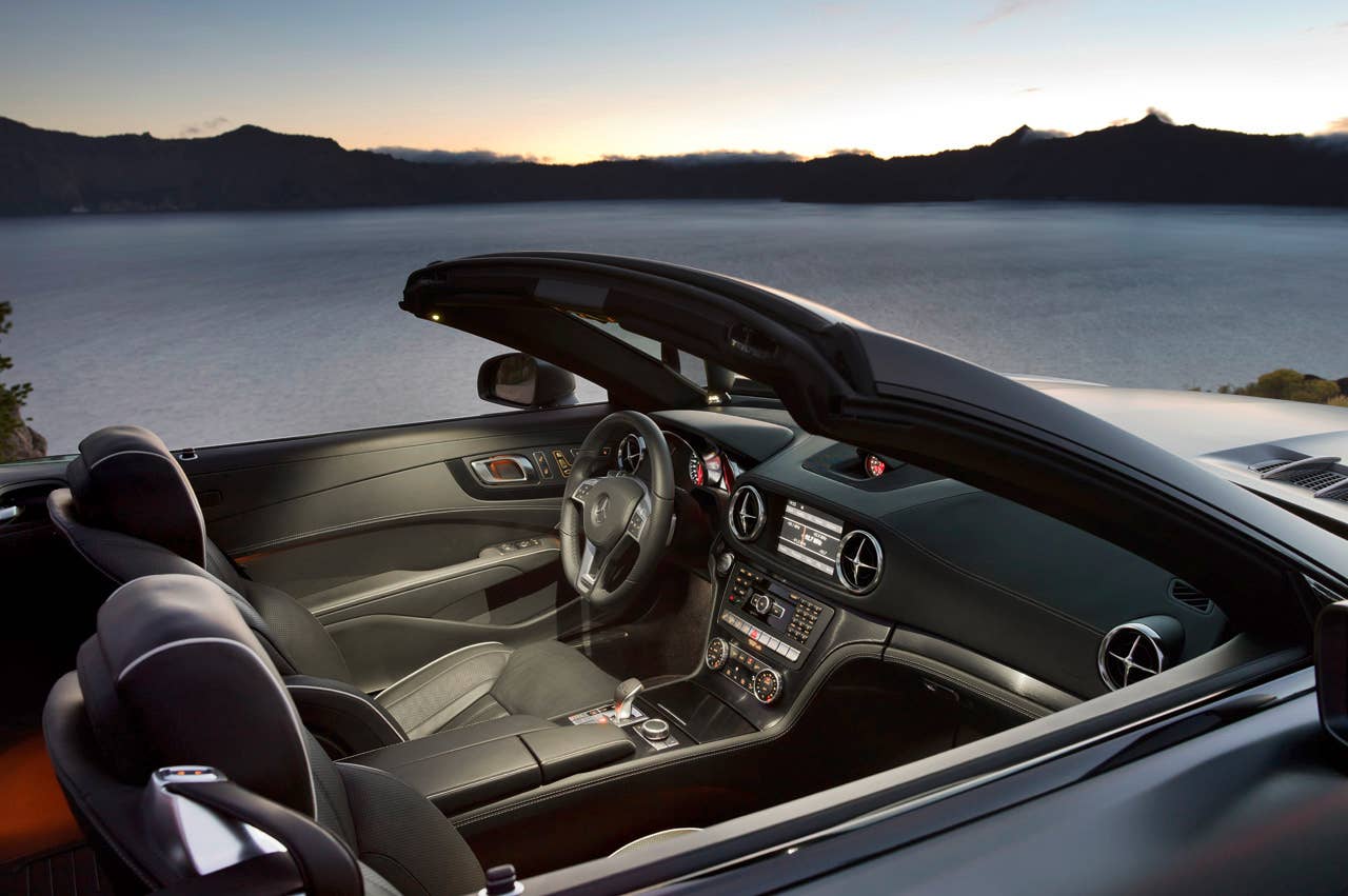 SL 500, AMG Sportpaket, Cerrusitgrau MAGNO, Leder Schwarz  (BR 231) 2012