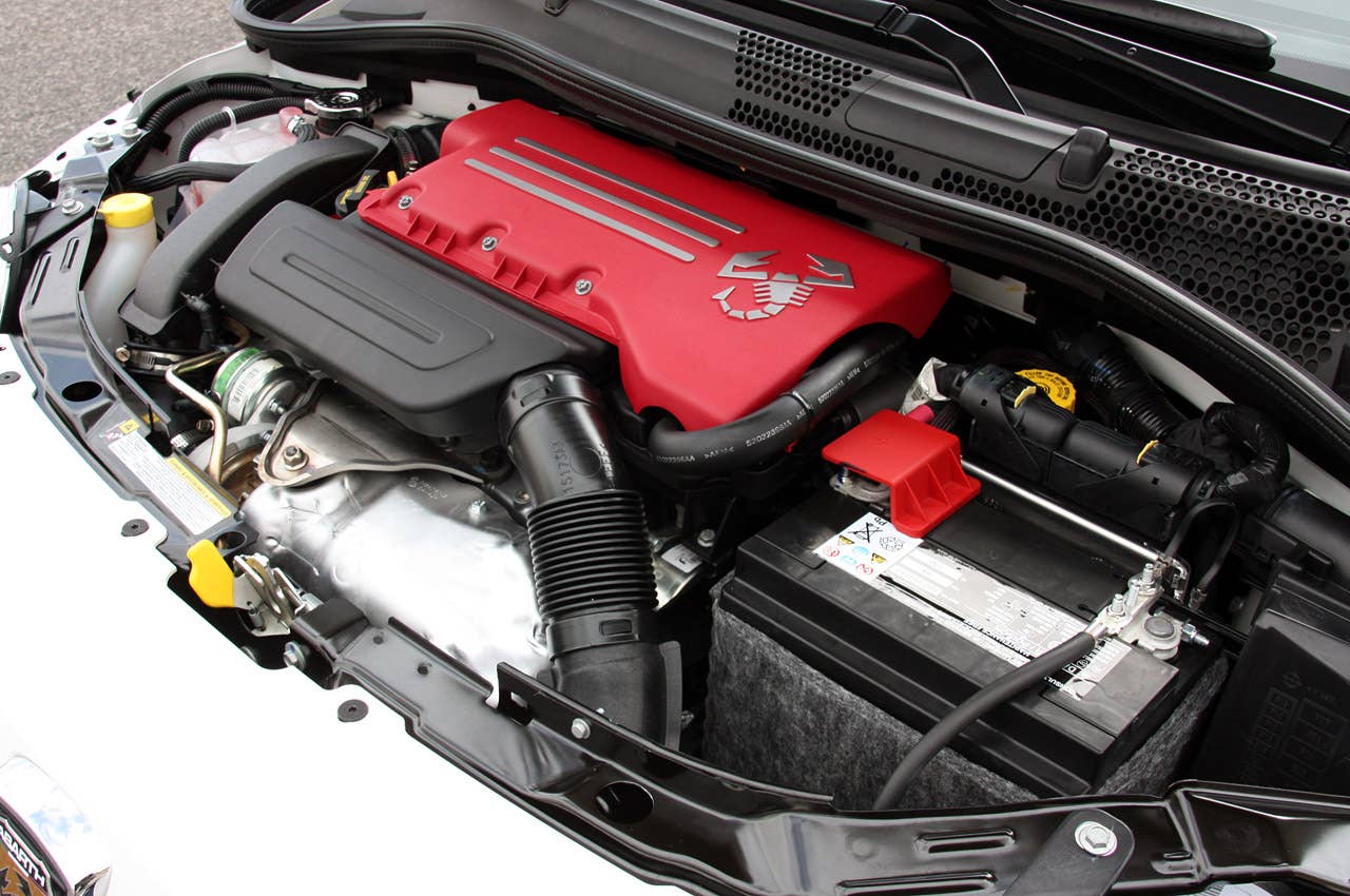2012 Fiat 500 Abarth engine