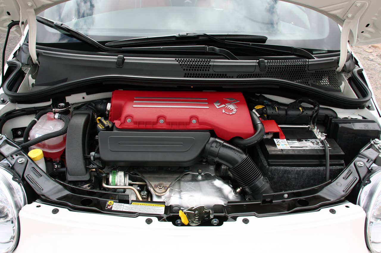 2012 Fiat 500 Abarth engine
