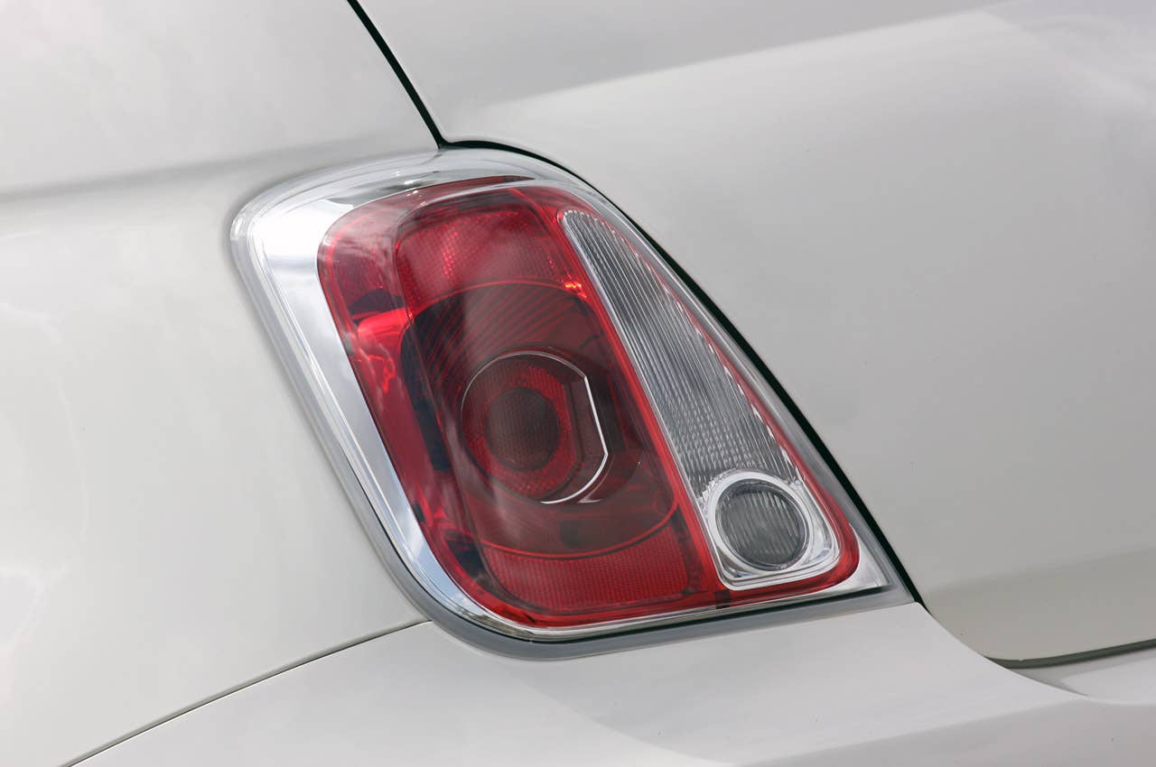2012 Fiat 500 Abarth taillight