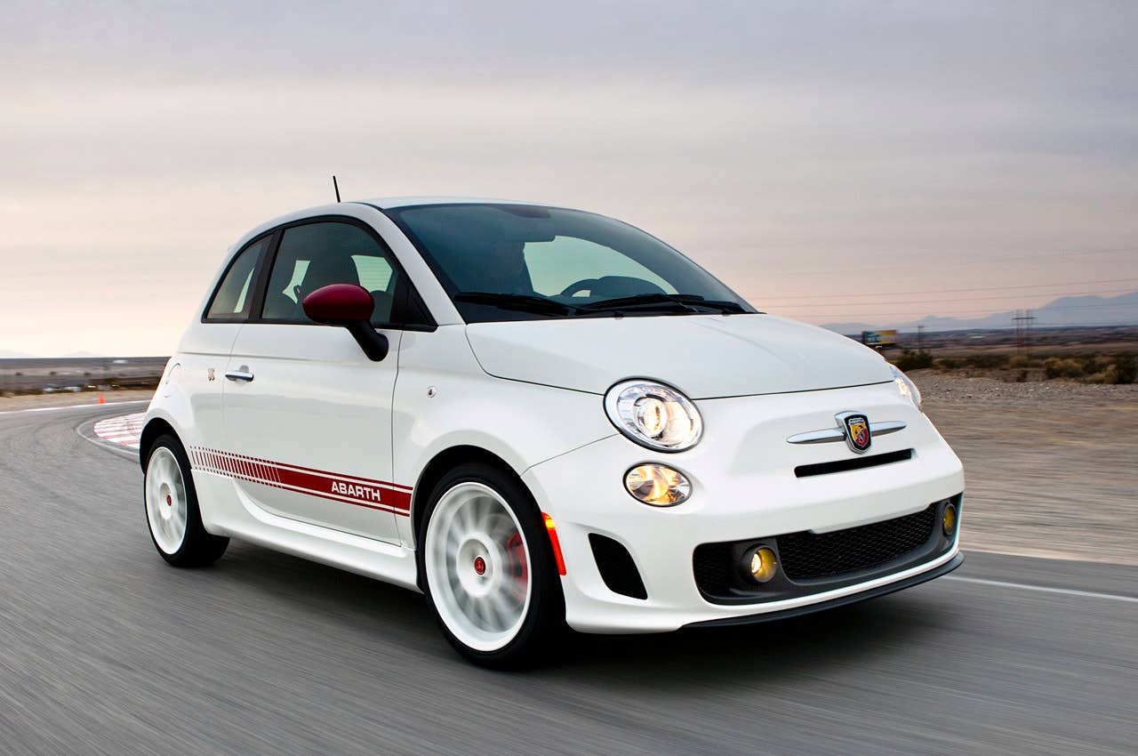 2012 Fiat 500 Abarth driving