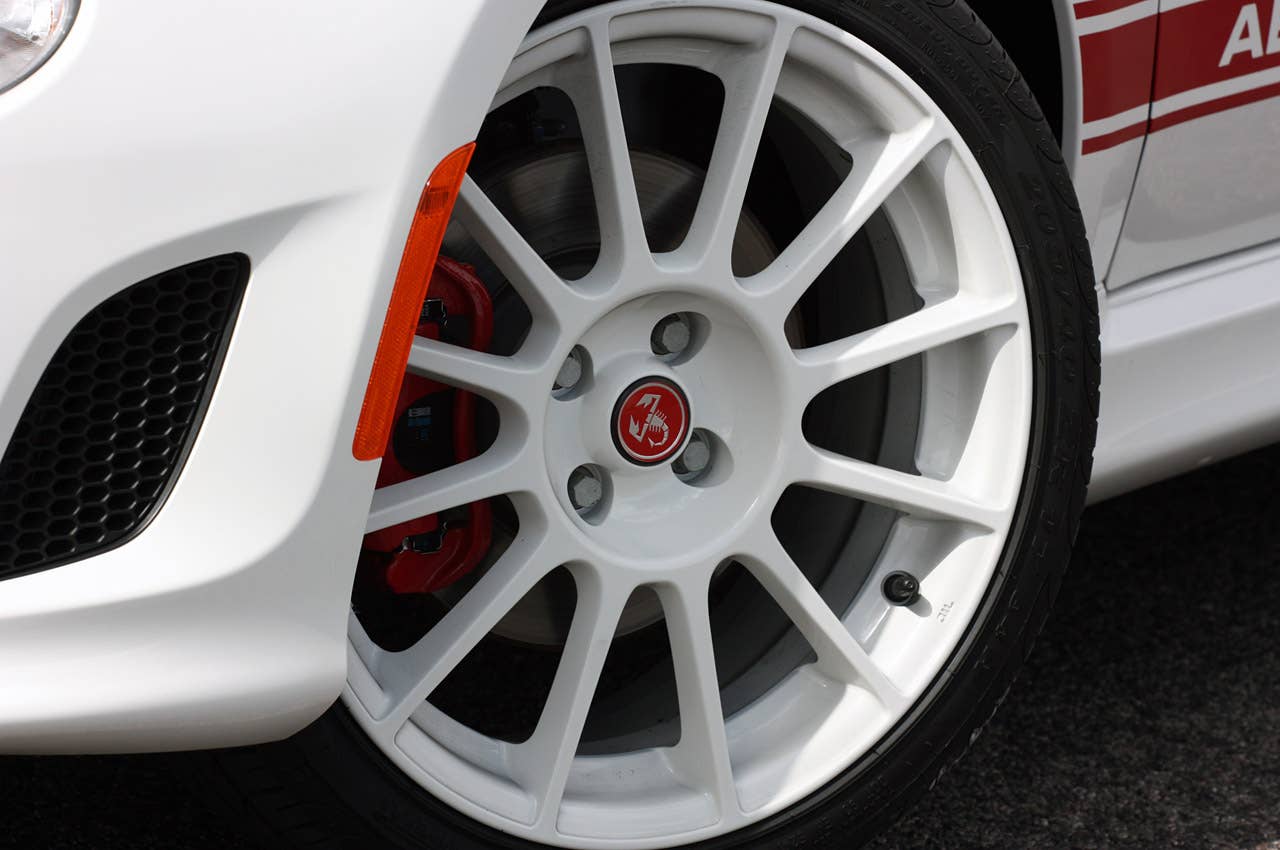 2012 Fiat 500 Abarth wheel
