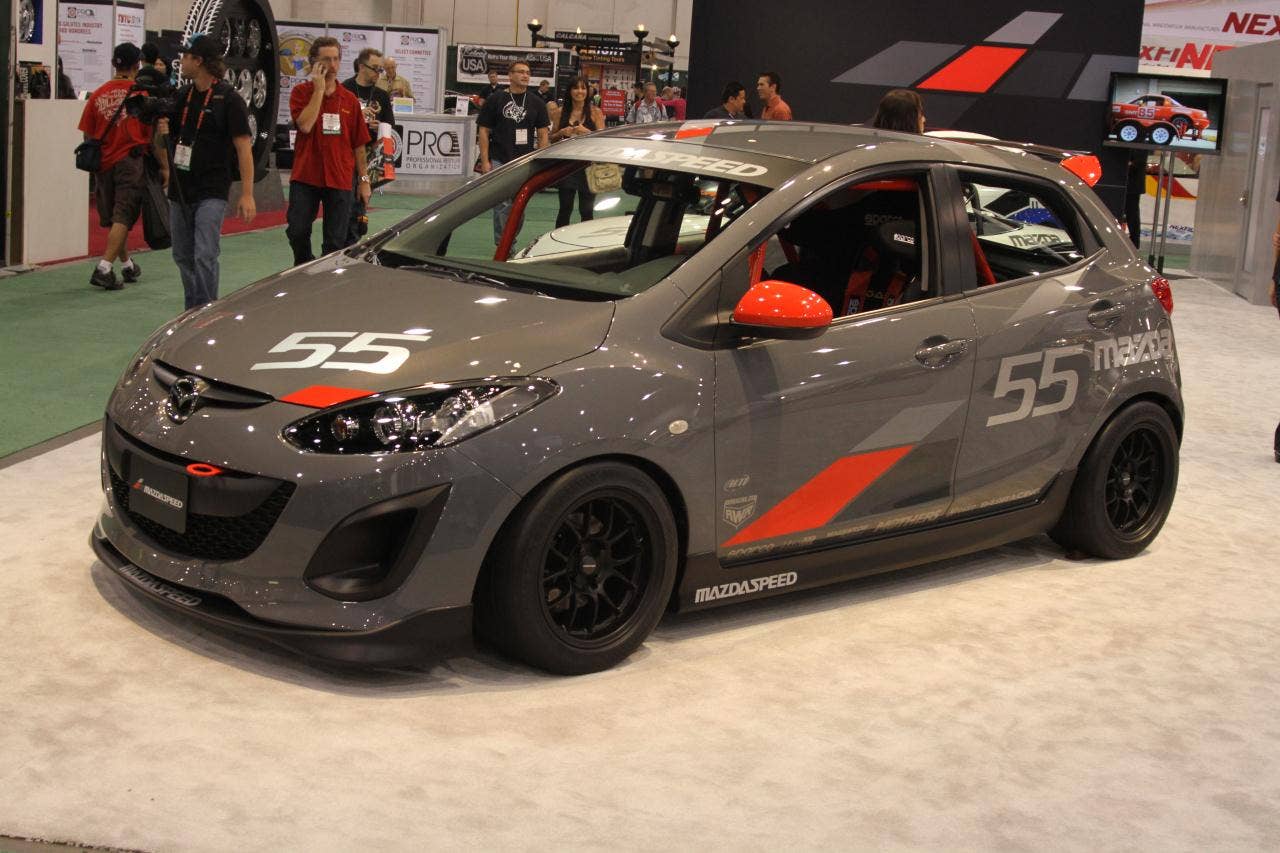 SEMA 2010: Mazda2 Evil Track