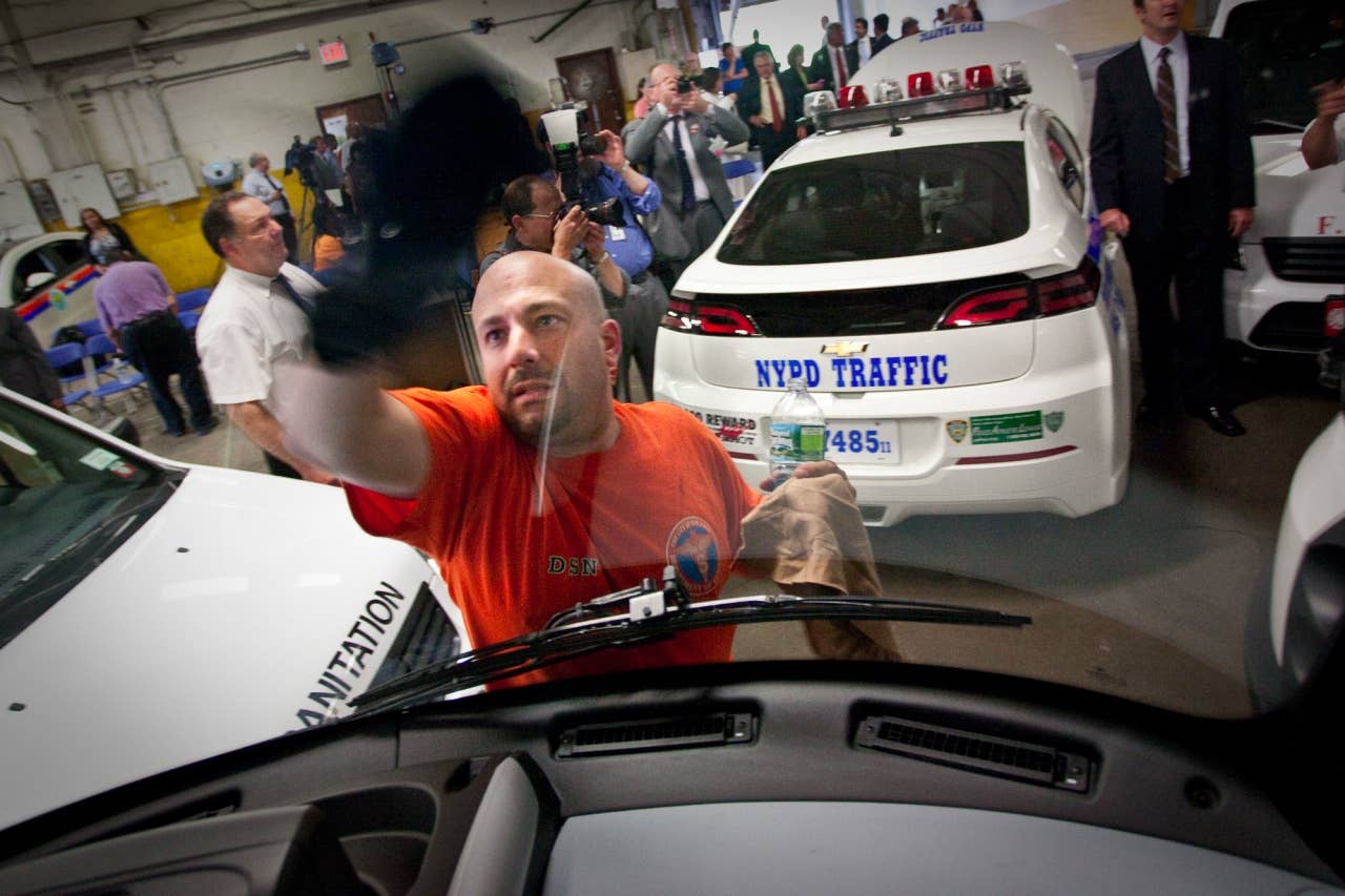 NYC Chevrolet Volt police car