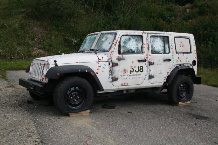 Jeep J8 Ballistic Tests