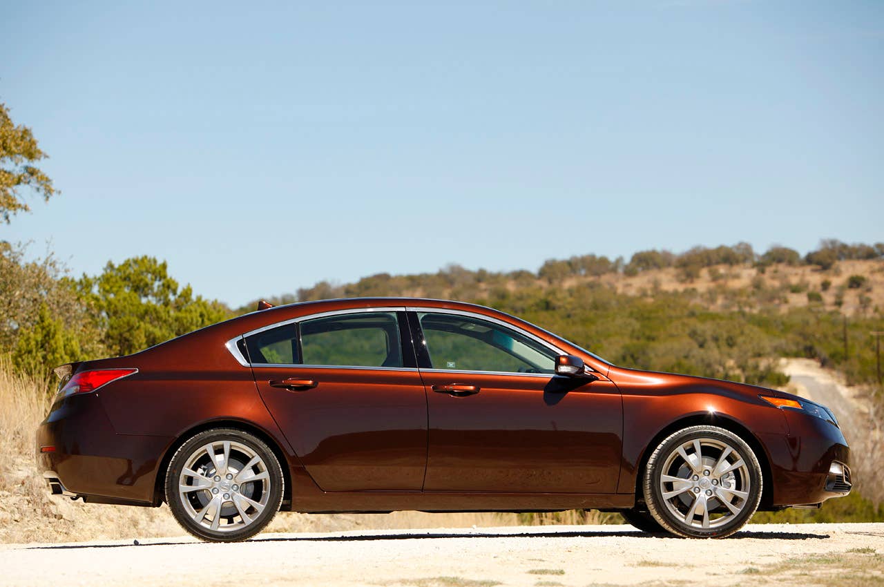 2012 Acura TL side view