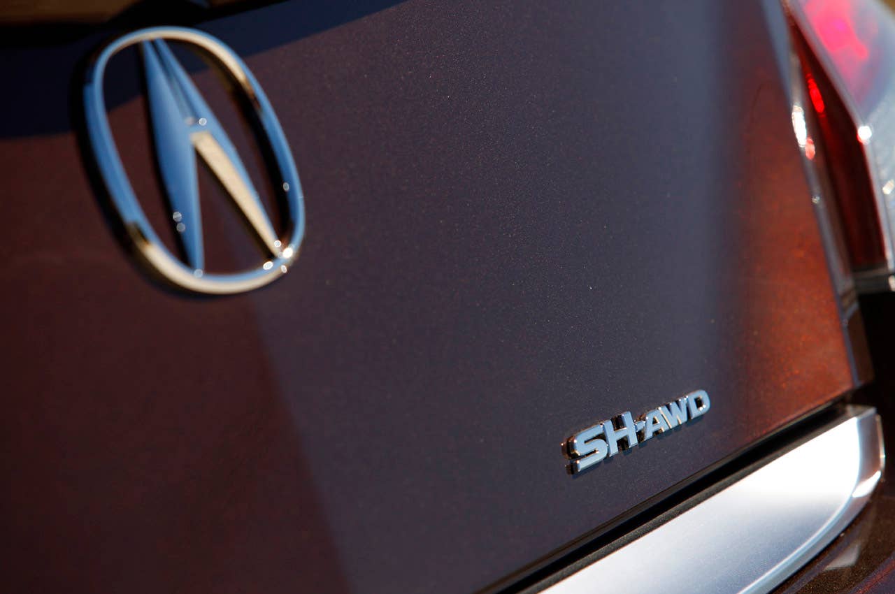 2012 Acura TL badge