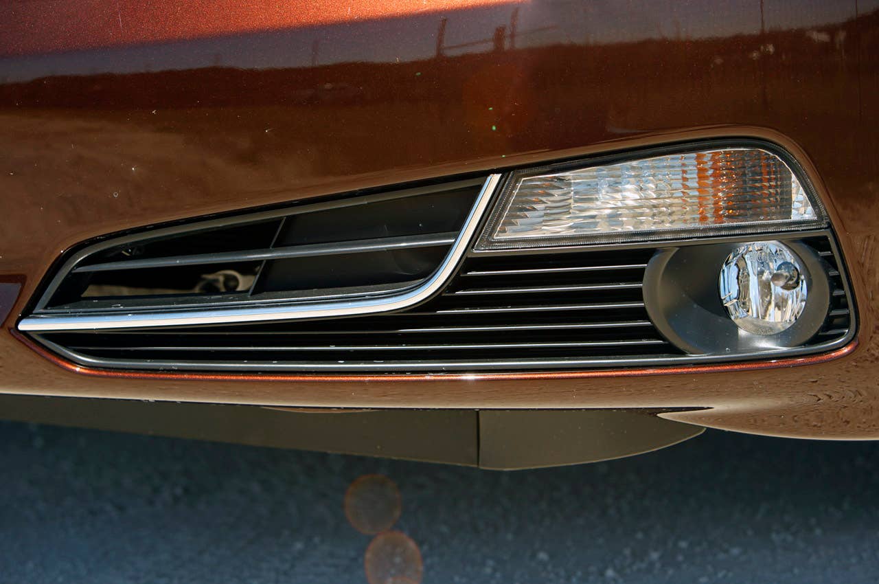 2012 Acura TL front fascia