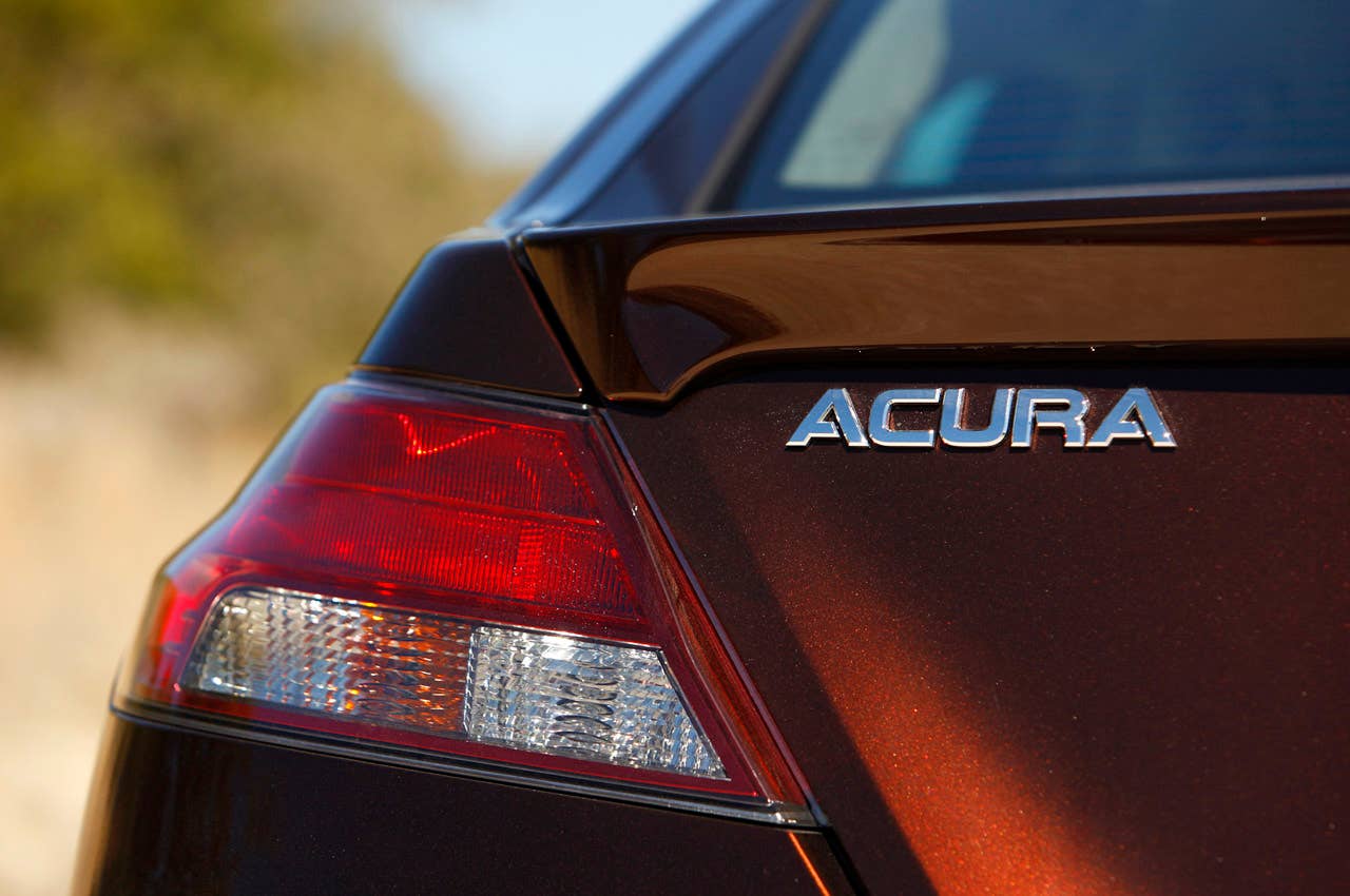 2012 Acura TL taillight
