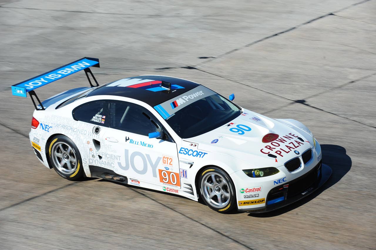 BMW M3 GT Coupe No. 90 at the 2010 ALMS 12 Hours of Sebring. 20 March 2010.