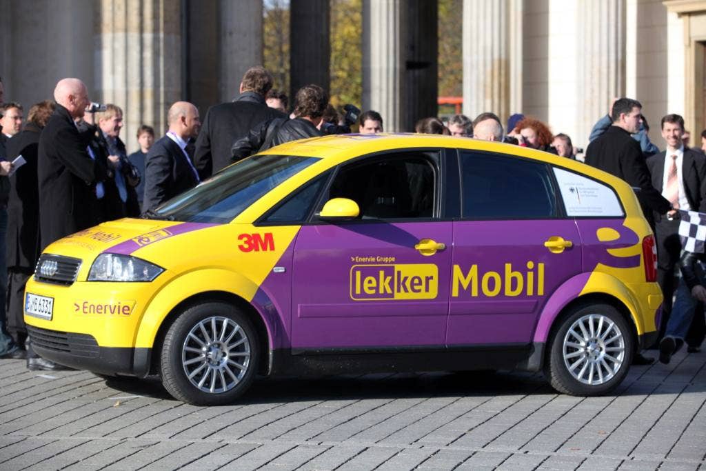 Lekker Mobil electric Audi A2 with DBM Energy batteries