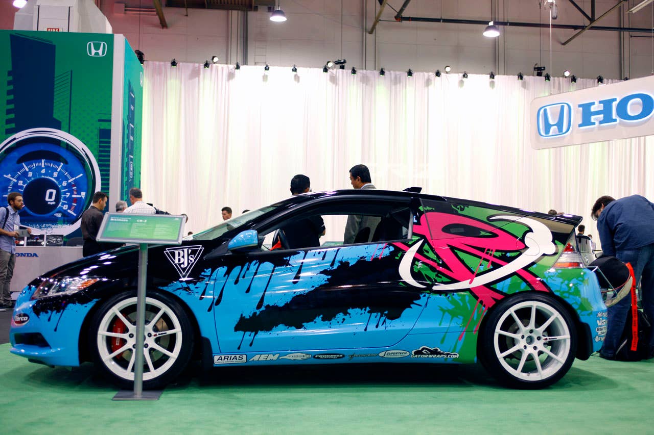 Bisimoto Honda CR-Z side