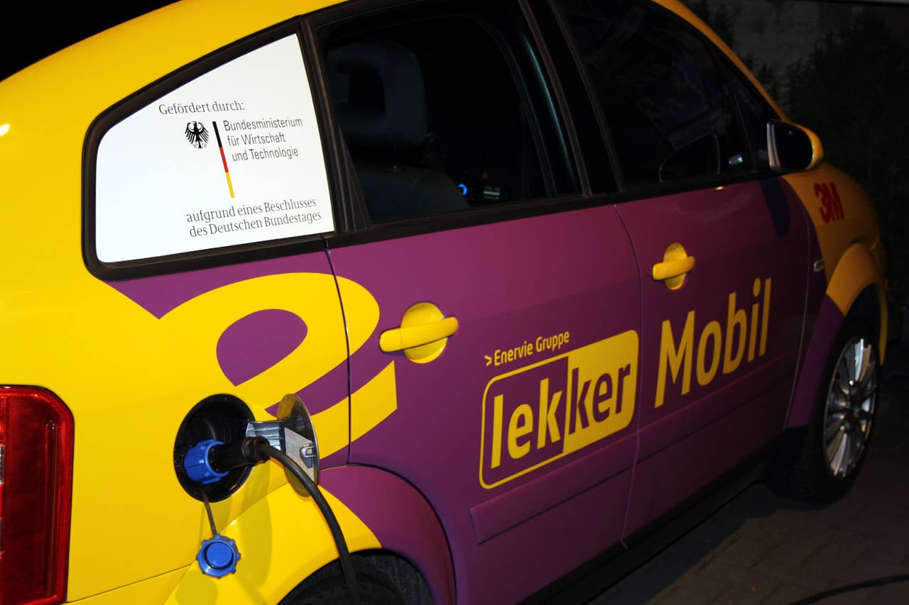 Lekker Mobil electric Audi A2 with DBM Energy batteries