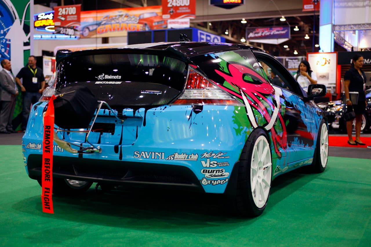 Bisimoto Honda CR-Z rear 3/4