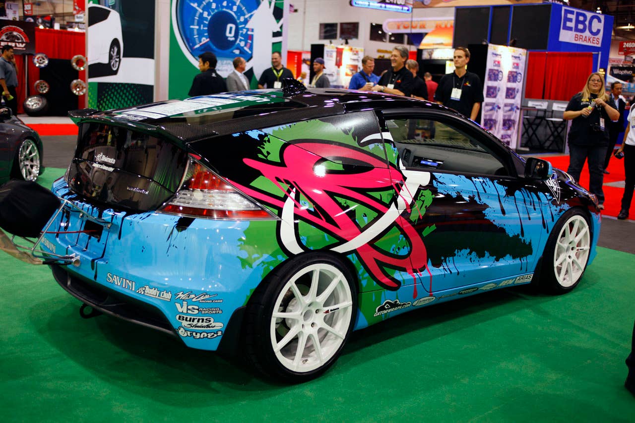 Bisimoto Honda CR-Z rear 3/4
