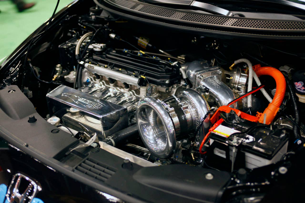 Bisimoto Honda CR-Z engine